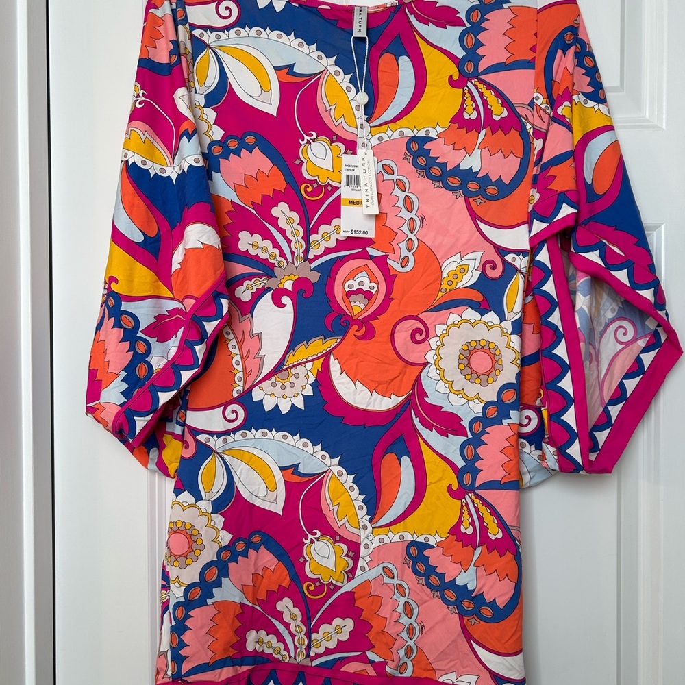 Trina Turk NWT Sevilla Tunic Coverup - Picture 6 of 8